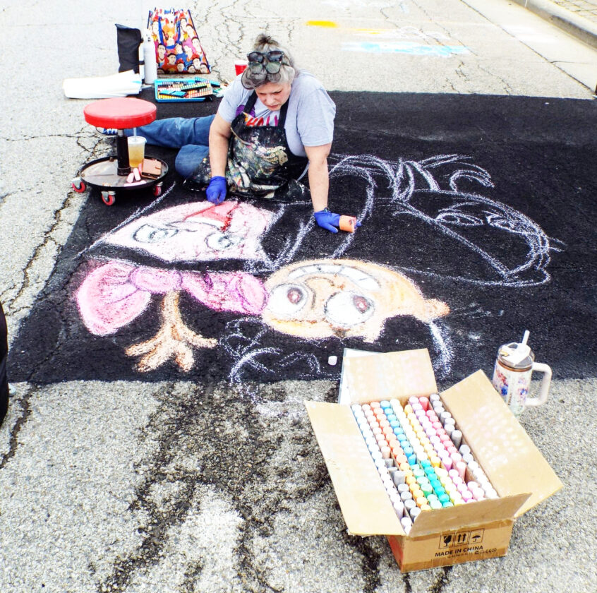 Chalk and Music on Main - Morning Journal